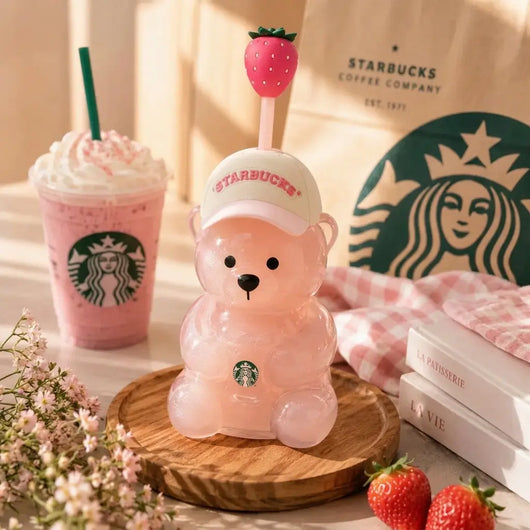 Pink Strawberry Bearista Cup (Limited Edition)
